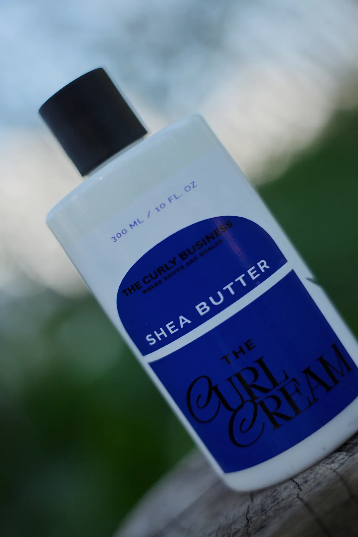 The Curly Business Curl Cream bottle